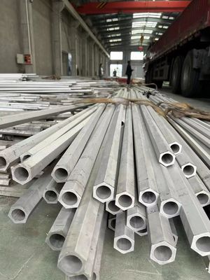 Warm- of koudroltechniek Ronde buis van roestvrij staal 6-12 m lengte