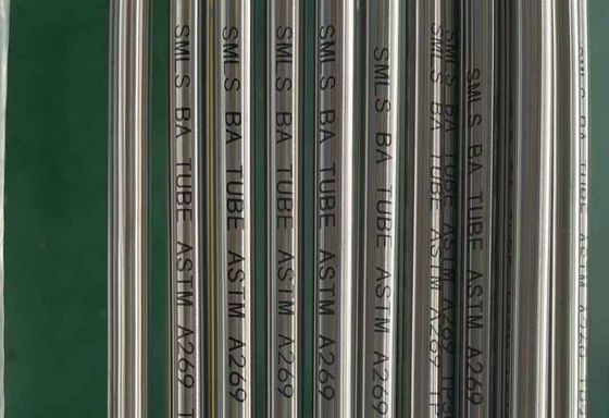 Constructie 10 mm Ss staal buizen Astm A312 Standard