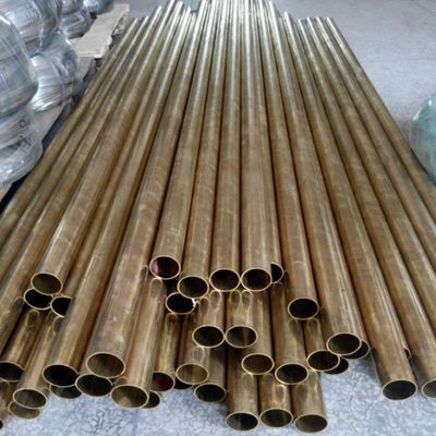 Hoogtemperatuur naadloze koperen buizen Hoog druk ≥ 99,9% Cu-gehalte